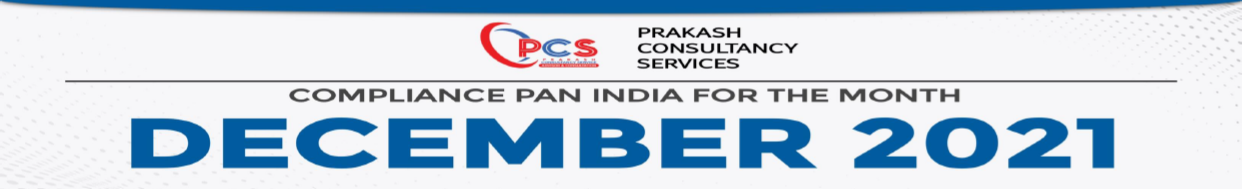 Compliance Calendar Pan India December-2021