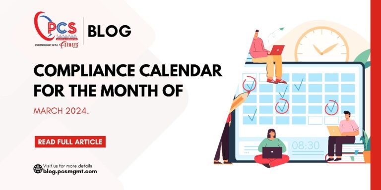 Navigating Labour Law Compliance Calendar: March 2024 Edition