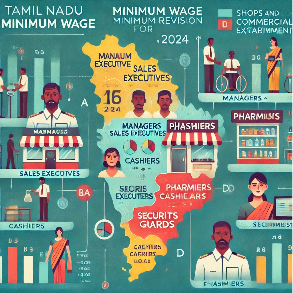 2024 Tamil Nadu Minimum Wage Revision for Shops and Commercial Establishments: Complete Guide
