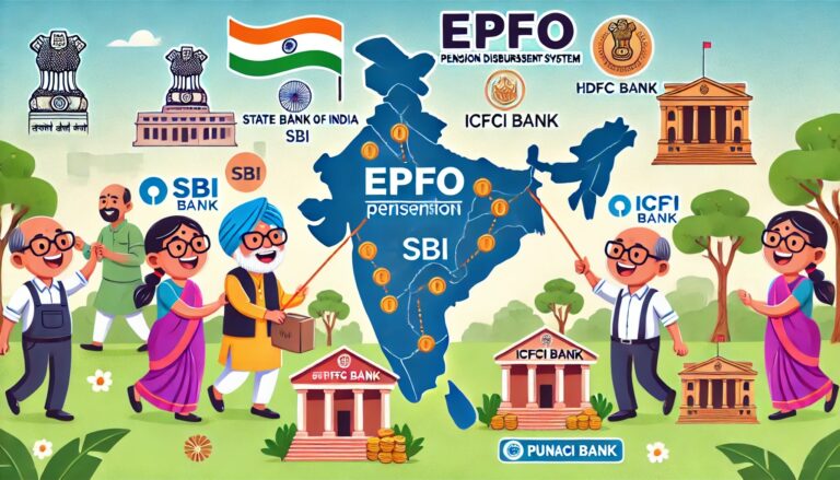Updated Pension Disbursement Banks Under EPFO: Insights from 122 Offices as of 31st March 2024